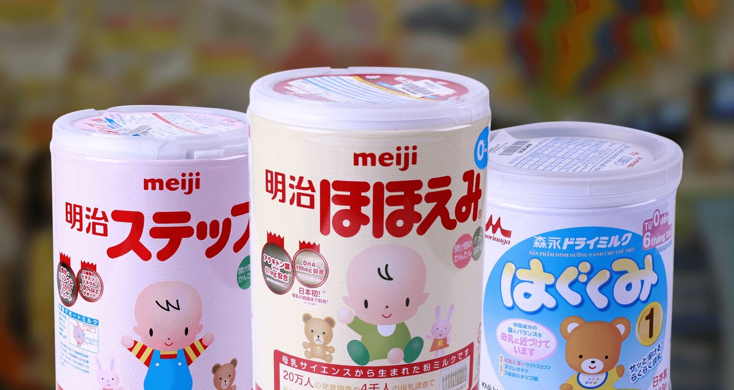Sữa Meiji có mùi vị gần giống sữa mẹ, rất dễ uống