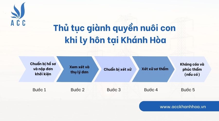 Thủ tục giành quyền nuôi con khi ly hôn tại Khánh Hòa