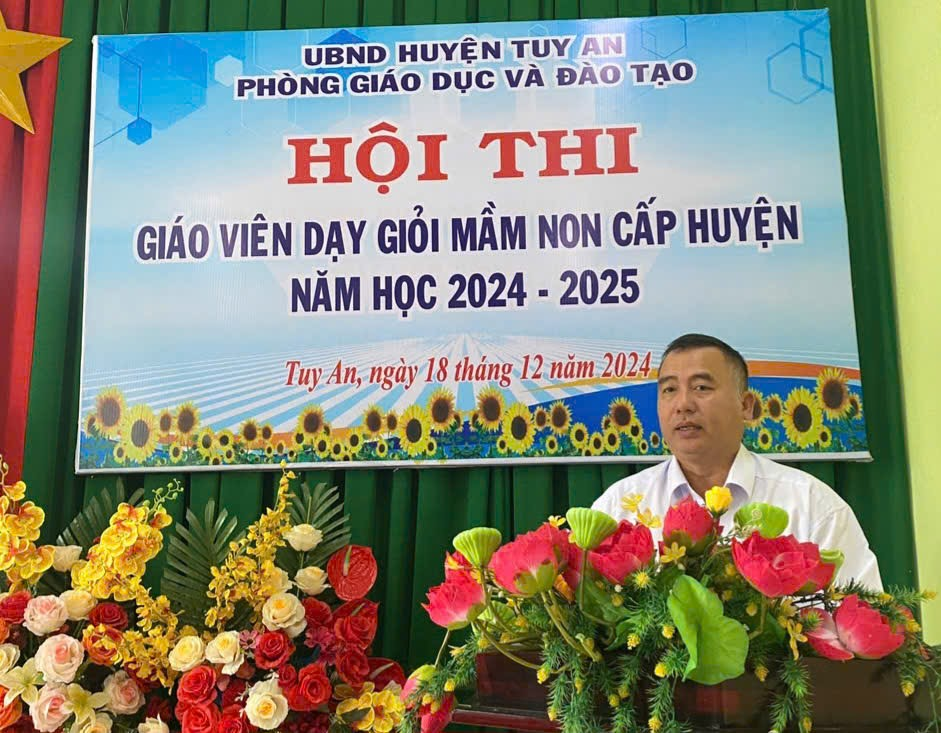 Hội thi giáo viên dạy giỏi mầm non