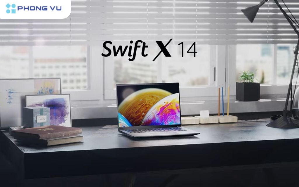 Swift X 14: Thiết kế bền vững, thân thiện môi trường