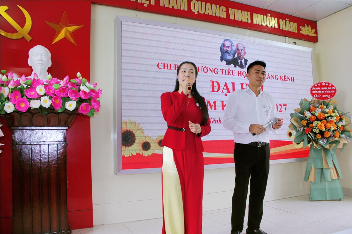 Hình ảnh Đại hội Chi bộ Trường Tiểu học Dư Hàng Kênh