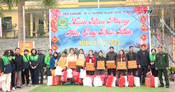 Xuân Biên phòng - Ấm lòng dân bản