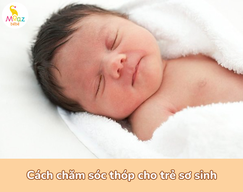 Chăm sóc thóp cho trẻ sơ sinh