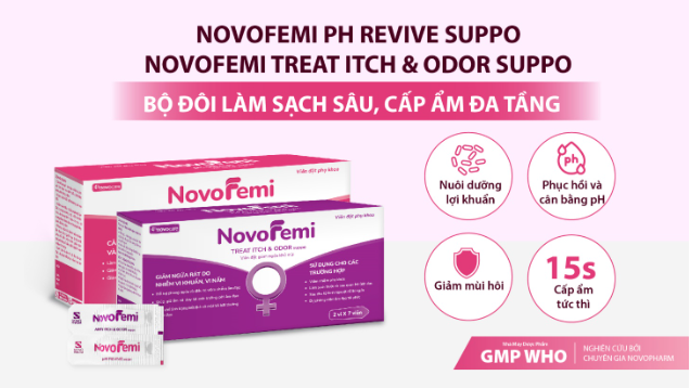 Hình ảnh minh họa: Sản phẩm Novofemi